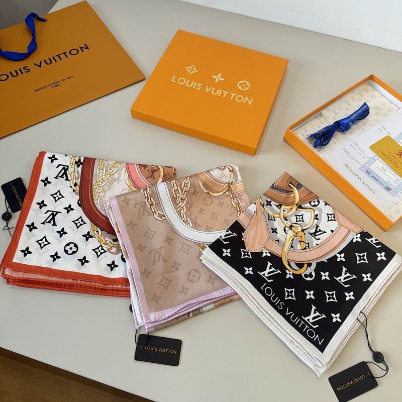 LV silk scarf hm30
